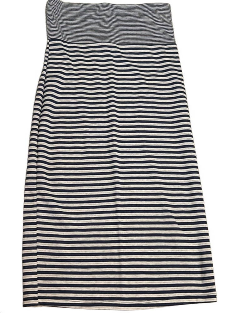 Fold over pencil skirt